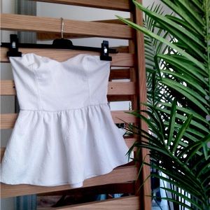 Pins and Needles Strapless Blouse - XS